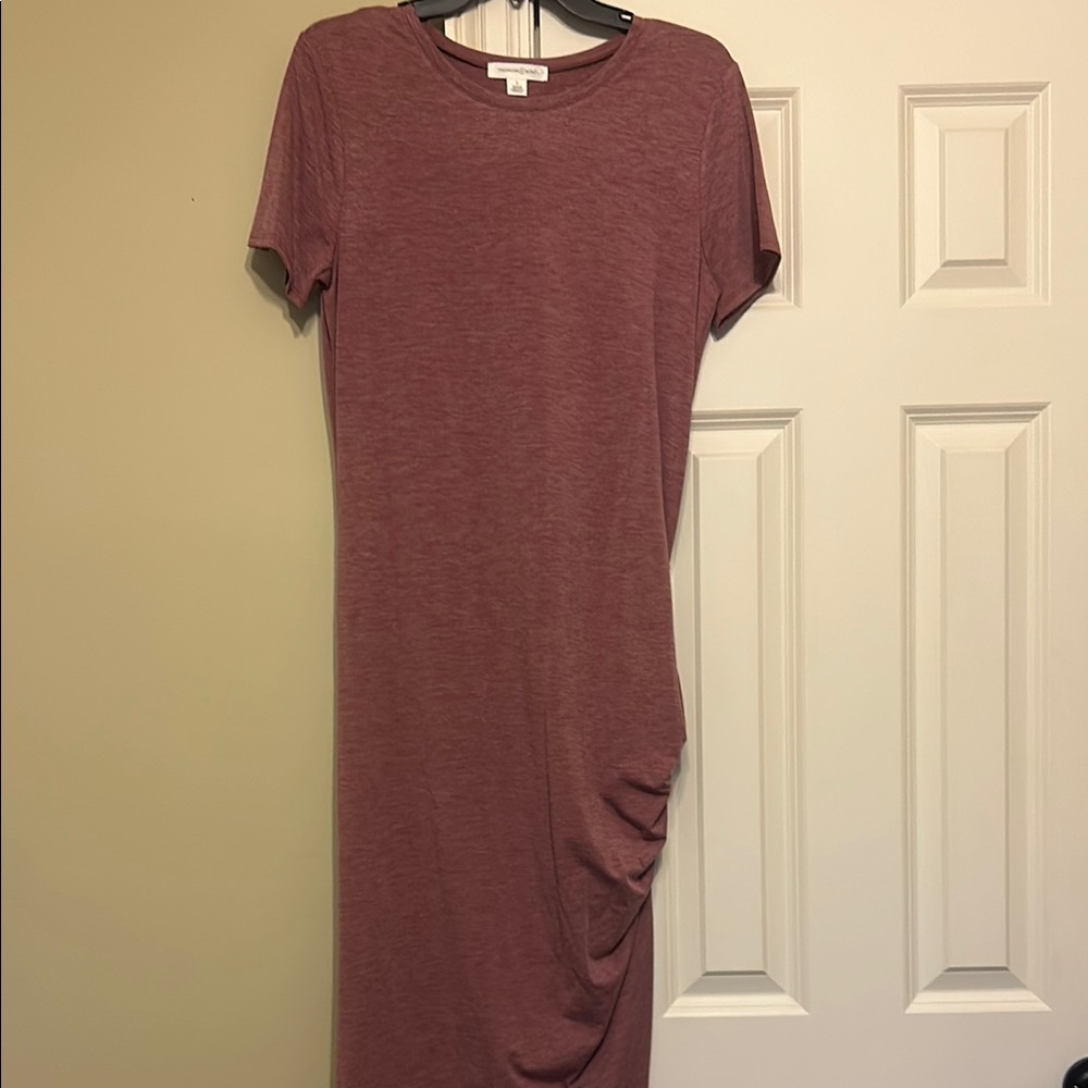 Casual Mauve Dress